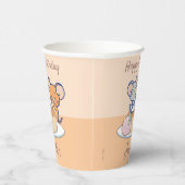 アニメタフィーとジェリー・チーズケーキ 紙コップ (右)