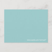 アニメティーパーティー インビテーションポストカード (裏面)