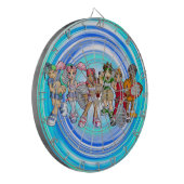 アニメテニスキャラクター ダーツボード (正面左)