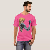 アニメデザインメタル Tシャツ (正面フル)