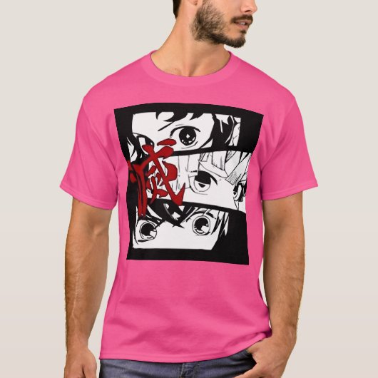 アニメデザイン Tシャツ (正面)