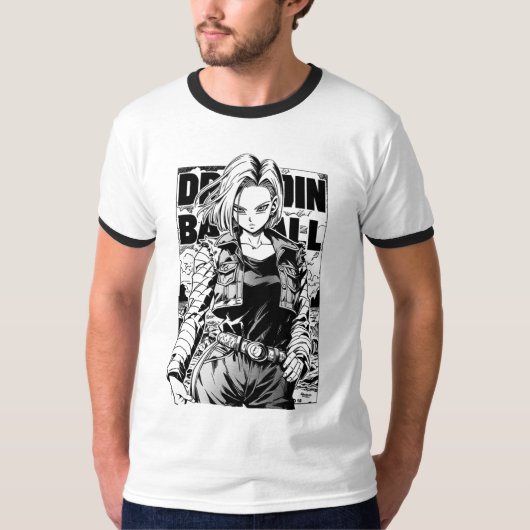 アニメデヴィリッシュ小さな女の子 Tシャツ (正面)