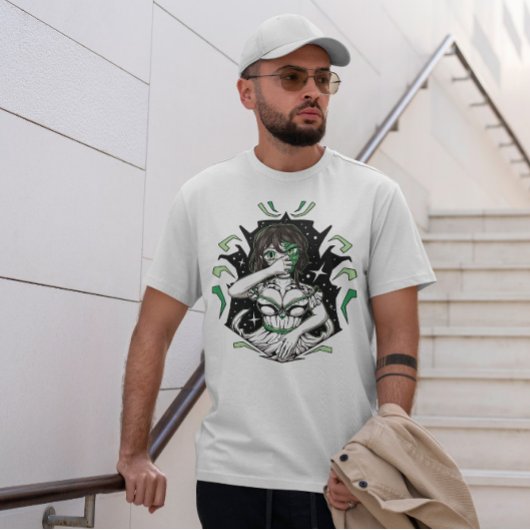 アニメデーモンガールモンスター Tシャツ