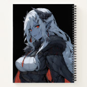 アニメデーモンガール ノートブック (裏面)