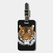 アニメトタイガー顔 ラゲッジタグ (正面縦)