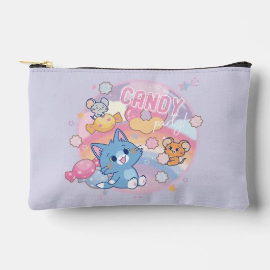 アニメトムとジェリーキャンディパーティー アクセサリーポーチ (正面)