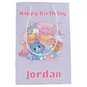 アニメトムとジェリーキャンディパーティー ミディアムペーパーバッグ (正面)