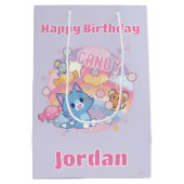 アニメトムとジェリーキャンディパーティー ミディアムペーパーバッグ (裏面)