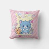 アニメトムとジェリーストロベリーおもしろい クッション (正面)