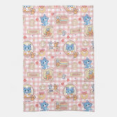 アニメトムとジェリーベーカリー柄 キッチンタオル (縦)