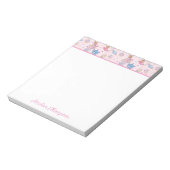 アニメトム、ジェリー、タフィーのキャンディランドパターン ノートパッド (回転)