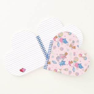 アニメトム、ジェリー、タフィーのキャンディランドパターン ノートブック