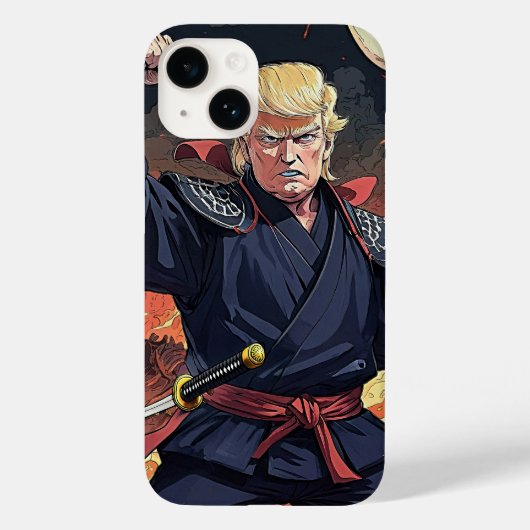 アニメトランプ – 拳を上げる Case-Mate iPhoneケース (裏面)