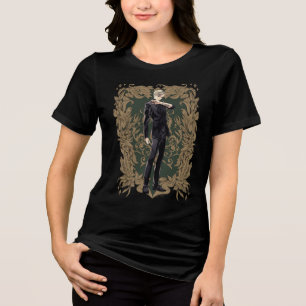 アニメドラコマルフォイ華美フレーム トライブレンドTシャツ