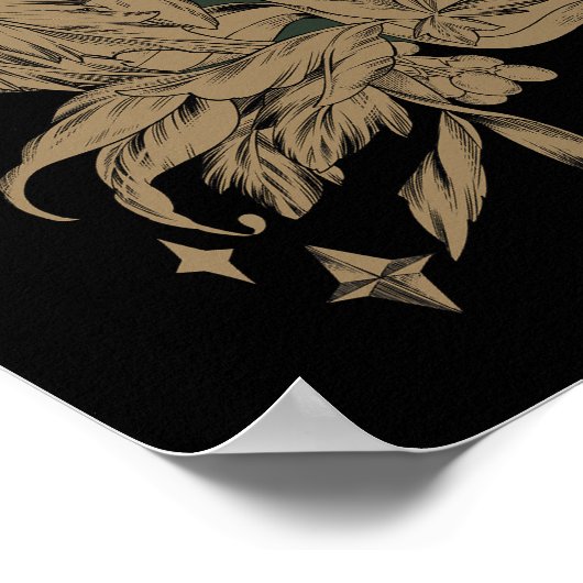 アニメドラコマルフォイ華美フレーム ポスター (角)