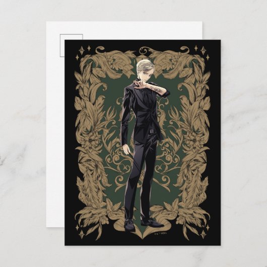 アニメドラコマルフォイ華美フレーム ポストカード (正面/裏面)