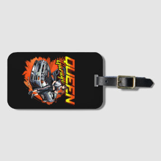 アニメドリフト整備士カー – ガレージクイーンアート ラゲッジタグ