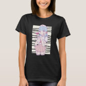アニメナースと壊れたハート Tシャツ (正面)