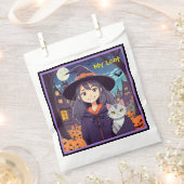 アニメハロウィーンウィッチ フェイバーバッグ (クリップ留めされた状態)