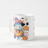 アニメハロウィーン コーヒーマグカップ (正面左)