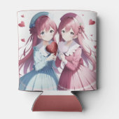 アニメハートバレンタイン 缶クーラー (裏面)