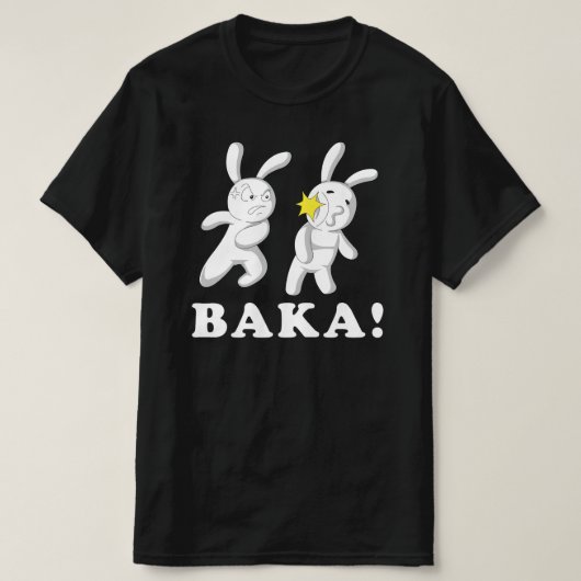 アニメバカラビットスラップ日本の Tシャツ (デザイン正面)