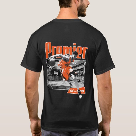 アニメバスケッインスパイアプセット Tシャツ (裏面)