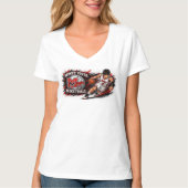 アニメバスケットボールTシャツ Tシャツ (正面)
