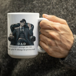 アニメパパことわざいつも得背中だ コーヒーマグカップ