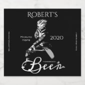 アニメパーソナライズされた/マンガキャラクター ビールラベル (シングルラベル)