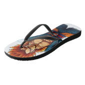 アニメヒーローオタクweebデカールマーチ ビーチサンダル