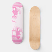 アニメビッグアイズスケートボードデッキ スケートボード (正面)