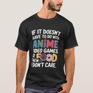 アニメビデオゲーム食べ物好きギフトおもしろいオタクMerc Tシャツ