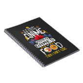 アニメビデオゲーム食品ゲーマーおたくゲーミングコントローラ ノートブック (右側)