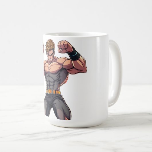 アニメファイター コーヒーマグカップ (正面右)