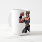 アニメファイター コーヒーマグカップ (正面左)