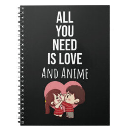 アニメファンへのギフト かわいい日本のおたく ノートブック