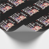 アニメファンガールオタク日本のマンガ恋人 ラッピングペーパー (角)