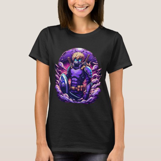 アニメファン向けアニメゲーマー&ビデオゲーム愛好家Tee Tシャツ (正面)