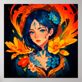 アニメフラワークイーン ポスター