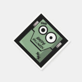 アニメフランケンシュタインのモンスターハロウィーン スタンダードカクテルナプキン (角)