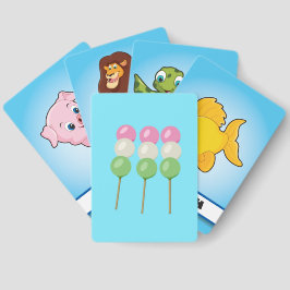 アニメブルーパステルダンゴクラシックトランプ トランプ