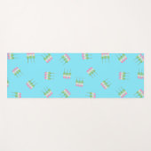 アニメブルーパステルダンゴヨガマット ヨガマット (正面(横))