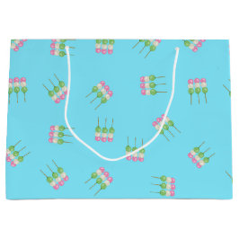 アニメブルーパステルダンゴ抱き枕 ラージペーパーバッグ