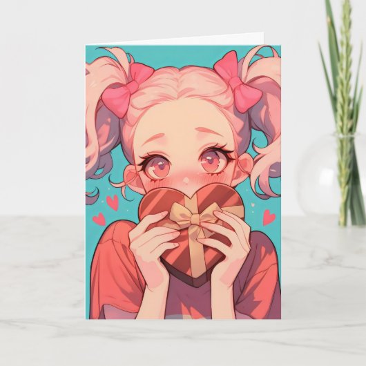 アニメブロンドガールハートラブ シーズンカード (正面)