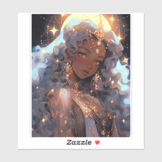 アニメプリンセスファンタジーアート シール (シート)