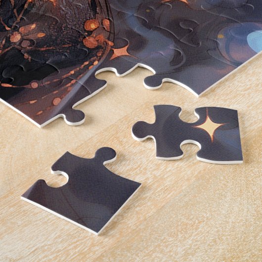 アニメプリンセスファンタジーアート ジグソーパズル (側面)