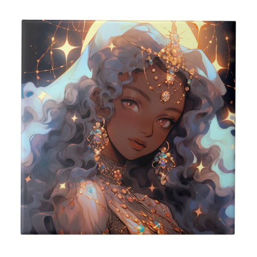 アニメプリンセスファンタジーアート タイル (正面)