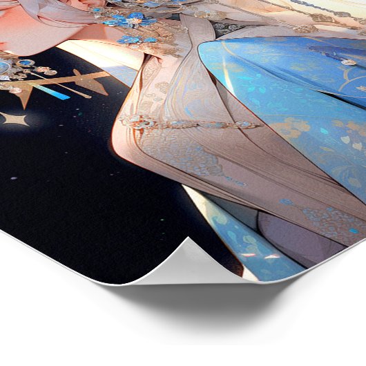 アニメプリンセスファンタジーアート ポスター (角)