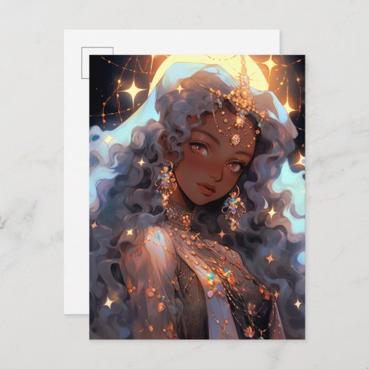 アニメプリンセスファンタジーアート ポストカード (正面/裏面)